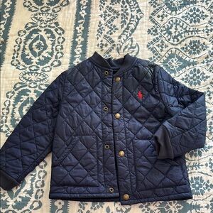 Polo Ralph Lauren Navy Quilted Kids Jacket